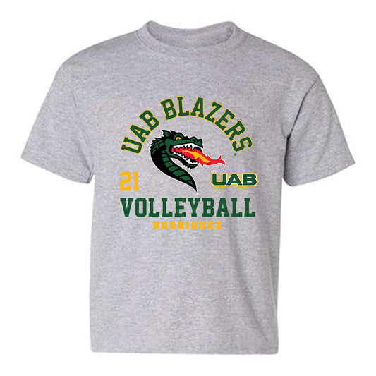 UAB - NCAA Women's Volleyball : Chloe Rodriguez - Classic Fashion Shersey Youth T-Shirt-0