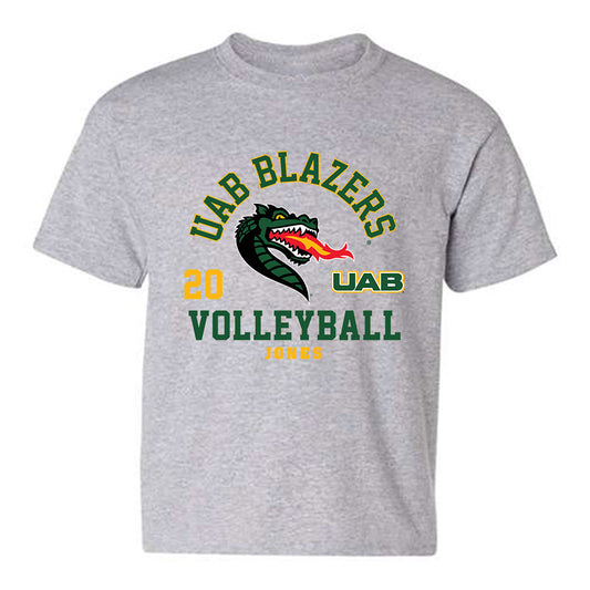 UAB - NCAA Women's Volleyball : Kennedy Jones - Classic Fashion Shersey Youth T-Shirt-0