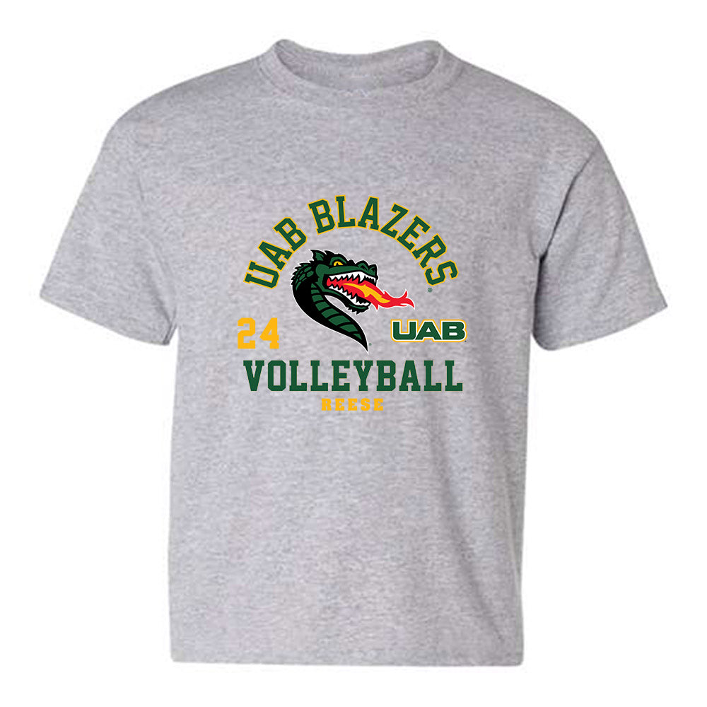 UAB - NCAA Women's Volleyball : Mia Reese - Classic Fashion Shersey Youth T-Shirt-0