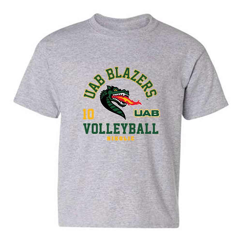 UAB - NCAA Women's Volleyball : Katia Nikolic - Classic Fashion Shersey Youth T-Shirt-0