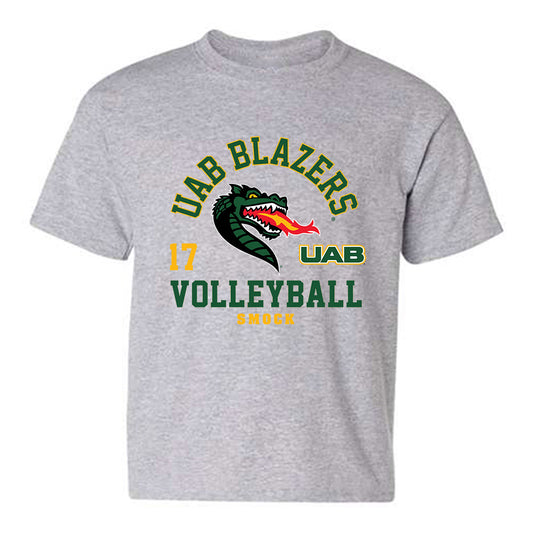 UAB - NCAA Women's Volleyball : Addyson Smock - Classic Fashion Shersey Youth T-Shirt-0