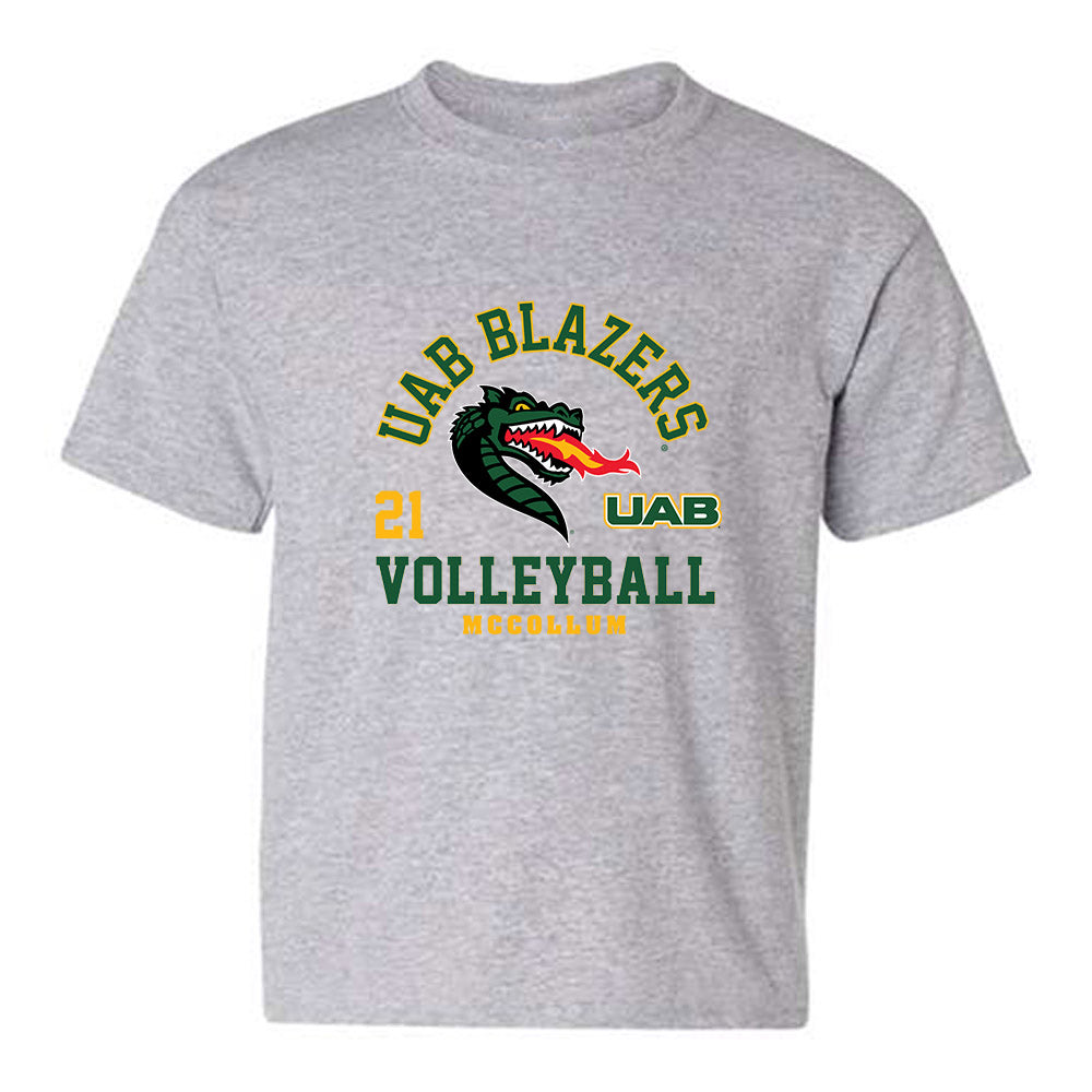 UAB - NCAA Women's Volleyball : Rachel McCollum - Classic Fashion Shersey Youth T-Shirt-0