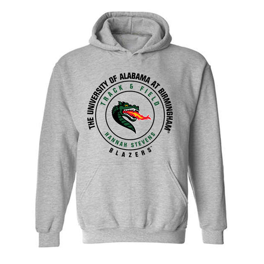 UAB - NCAA Women's Track & Field : Hannah Stevens - Classic Fashion Shersey Hooded Sweatshirt-0