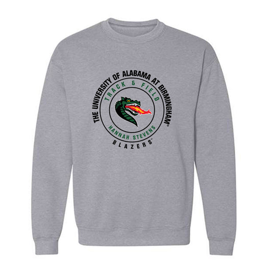 UAB - NCAA Women's Track & Field : Hannah Stevens - Classic Fashion Shersey Crewneck Sweatshirt-0