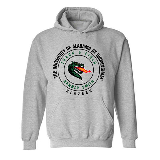 UAB - NCAA Women's Track & Field : Hannah Smith - Classic Fashion Shersey Hooded Sweatshirt-0