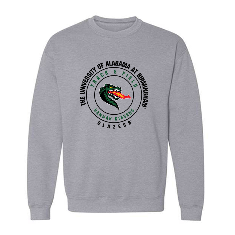 UAB - NCAA Women's Track & Field : Hannah Stevens - Classic Fashion Shersey Crewneck Sweatshirt-0