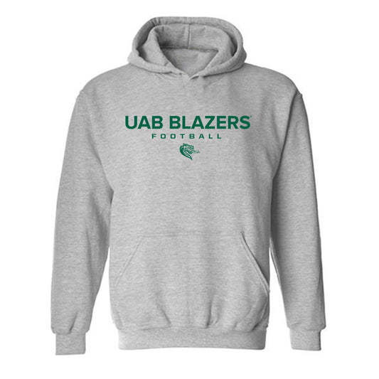 UAB - NCAA Football : Love Kirby - Classic Shersey Hooded Sweatshirt-0