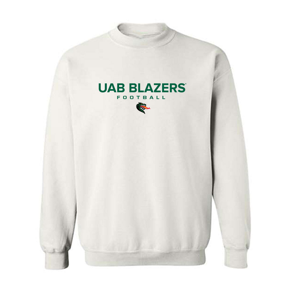 UAB - NCAA Football : Evan Bishop - Classic Shersey Crewneck Sweatshirt-0