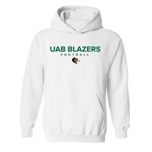 UAB - NCAA Football : JQuan Mason - Classic Shersey Hooded Sweatshirt-0