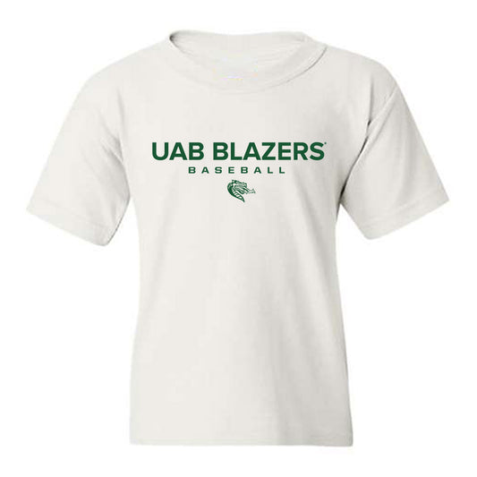 UAB - NCAA Baseball : Alex Dupuy - Classic Shersey Youth T-Shirt-0