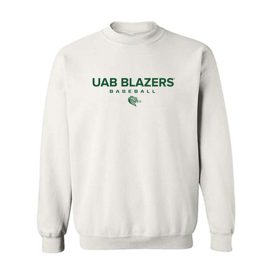 UAB - NCAA Baseball : Andrew Prejean - Classic Shersey Crewneck Sweatshirt-0