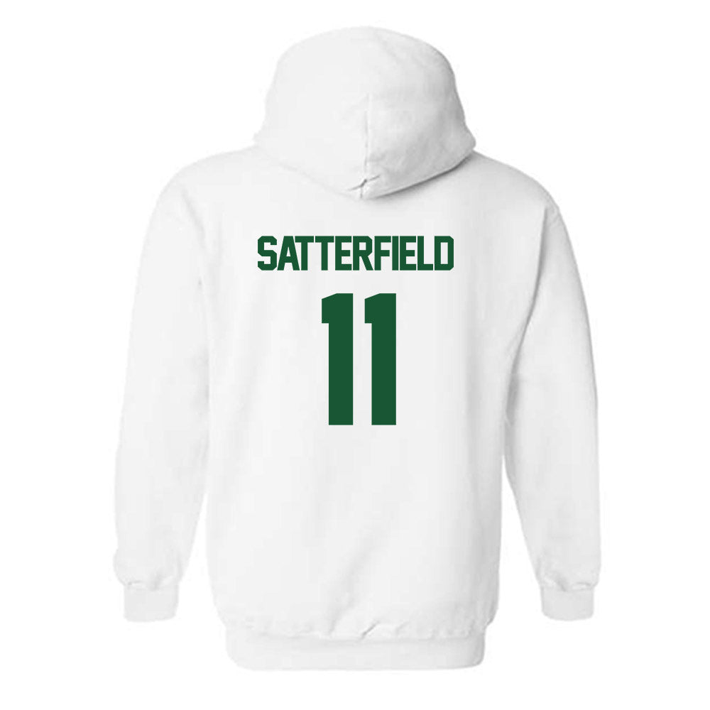 UAB - NCAA Men's Basketball : Kj Satterfield - Classic Shersey Hooded Sweatshirt-1