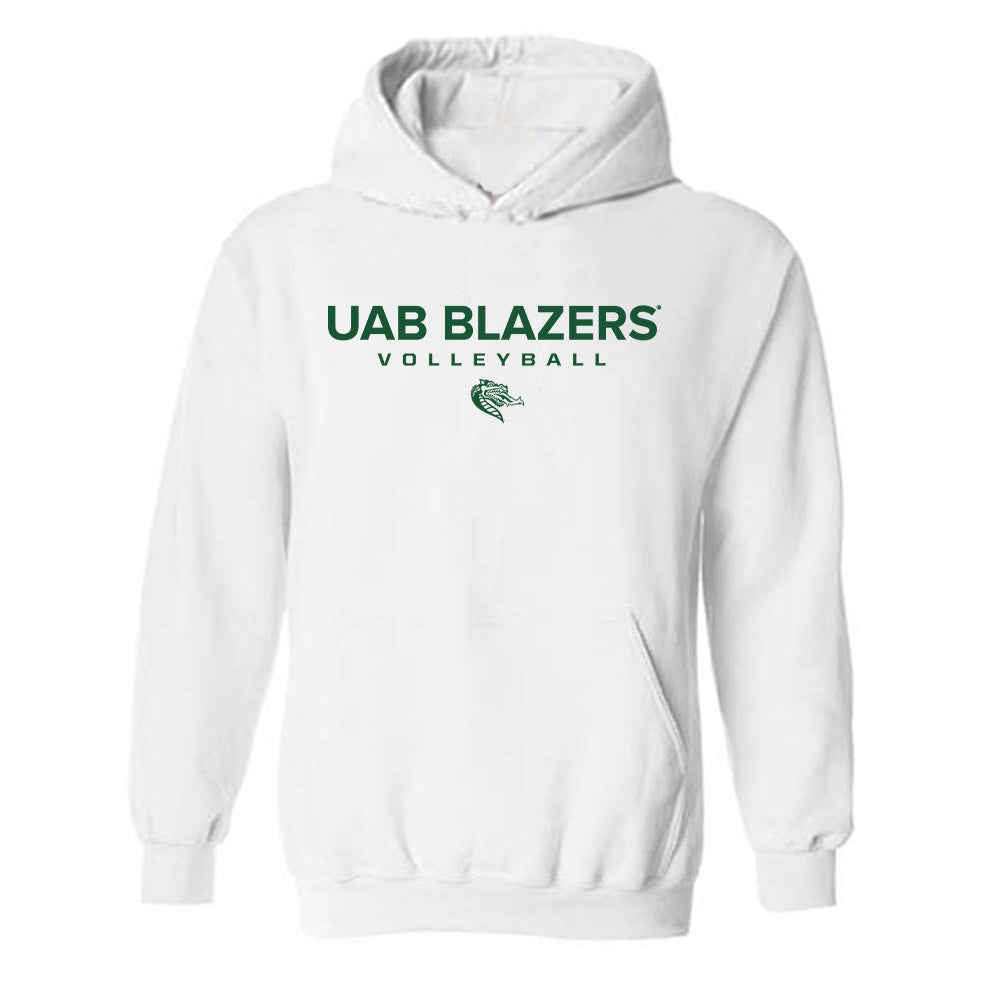UAB - NCAA Women's Volleyball : Addyson Smock - Classic Shersey Hooded Sweatshirt-0