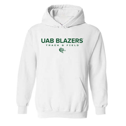 UAB - NCAA Women's Track & Field : Brenna Dutcher - Classic Shersey Hooded Sweatshirt-0