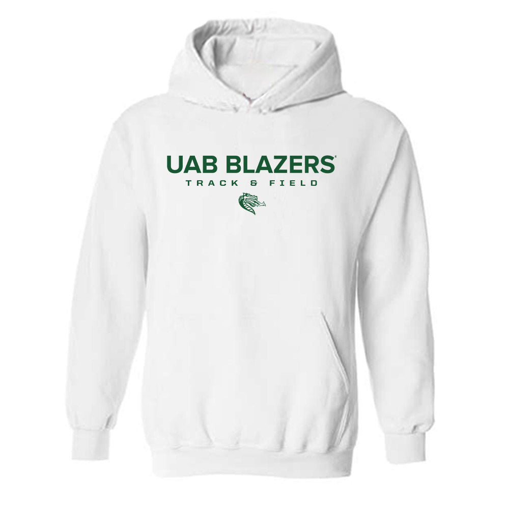 UAB - NCAA Women's Track & Field : Noelle Hambrick - Classic Shersey Hooded Sweatshirt-0