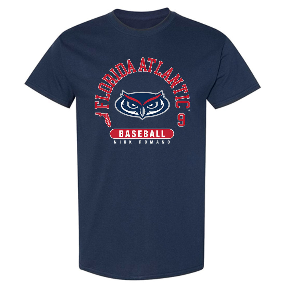 FAU - NCAA Baseball : Nick Romano - T-Shirt-0