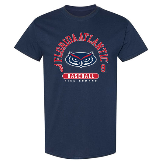 FAU - NCAA Baseball : Nick Romano - T-Shirt-0