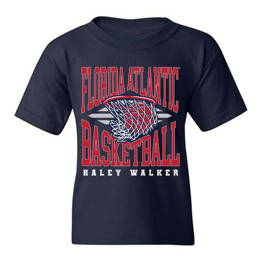 FAU - NCAA Women's Basketball : Haley Walker - Classic Fashion Shersey Youth T-Shirt-0