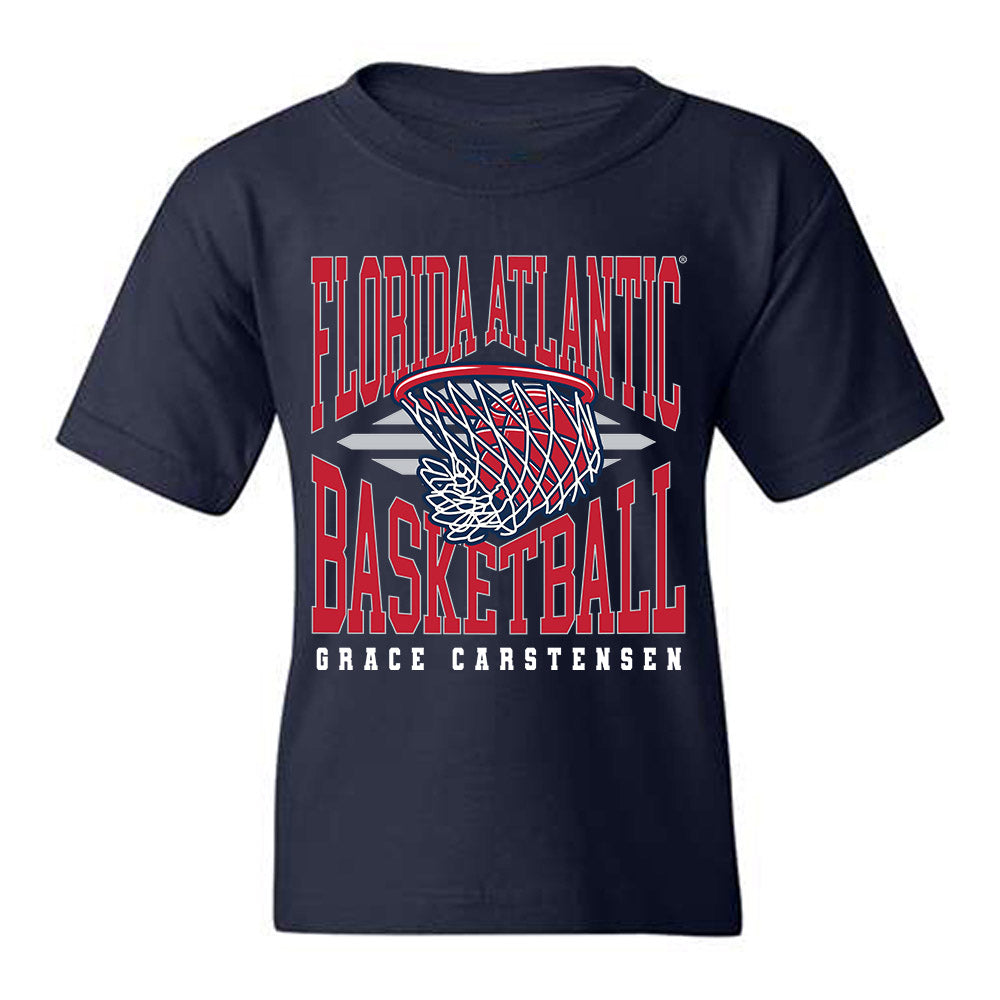 FAU - NCAA Women's Basketball : Grace Carstensen - Classic Fashion Shersey Youth T-Shirt-0
