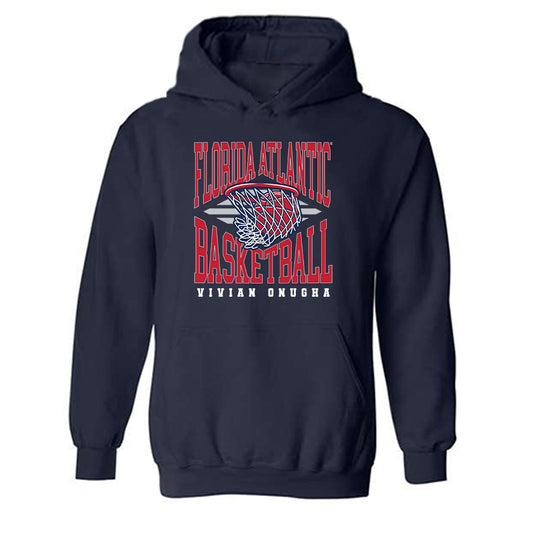 FAU - NCAA Women's Basketball : Vivian Onugha - Classic Fashion Shersey Hooded Sweatshirt-0