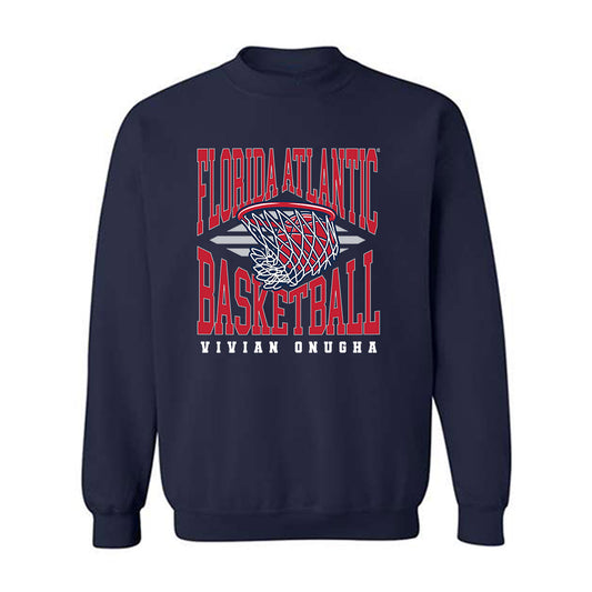 FAU - NCAA Women's Basketball : Vivian Onugha - Classic Fashion Shersey Crewneck Sweatshirt-0
