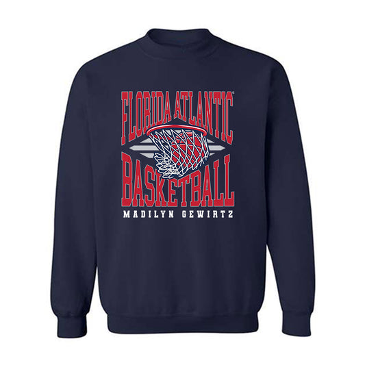 FAU - NCAA Women's Basketball : Madilyn Gewirtz - Classic Fashion Shersey Crewneck Sweatshirt-0