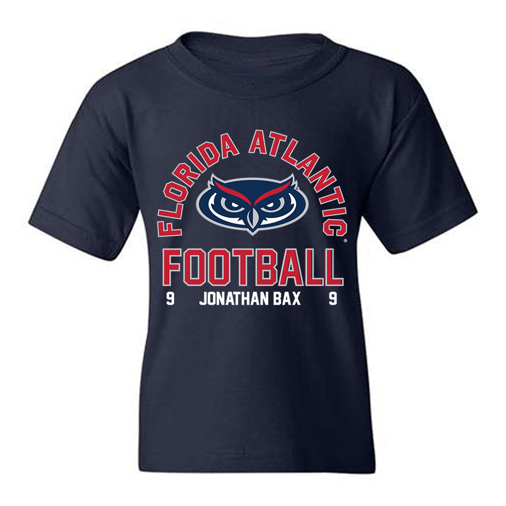 FAU - NCAA Football : Jonathan Bax - Youth T-Shirt-0