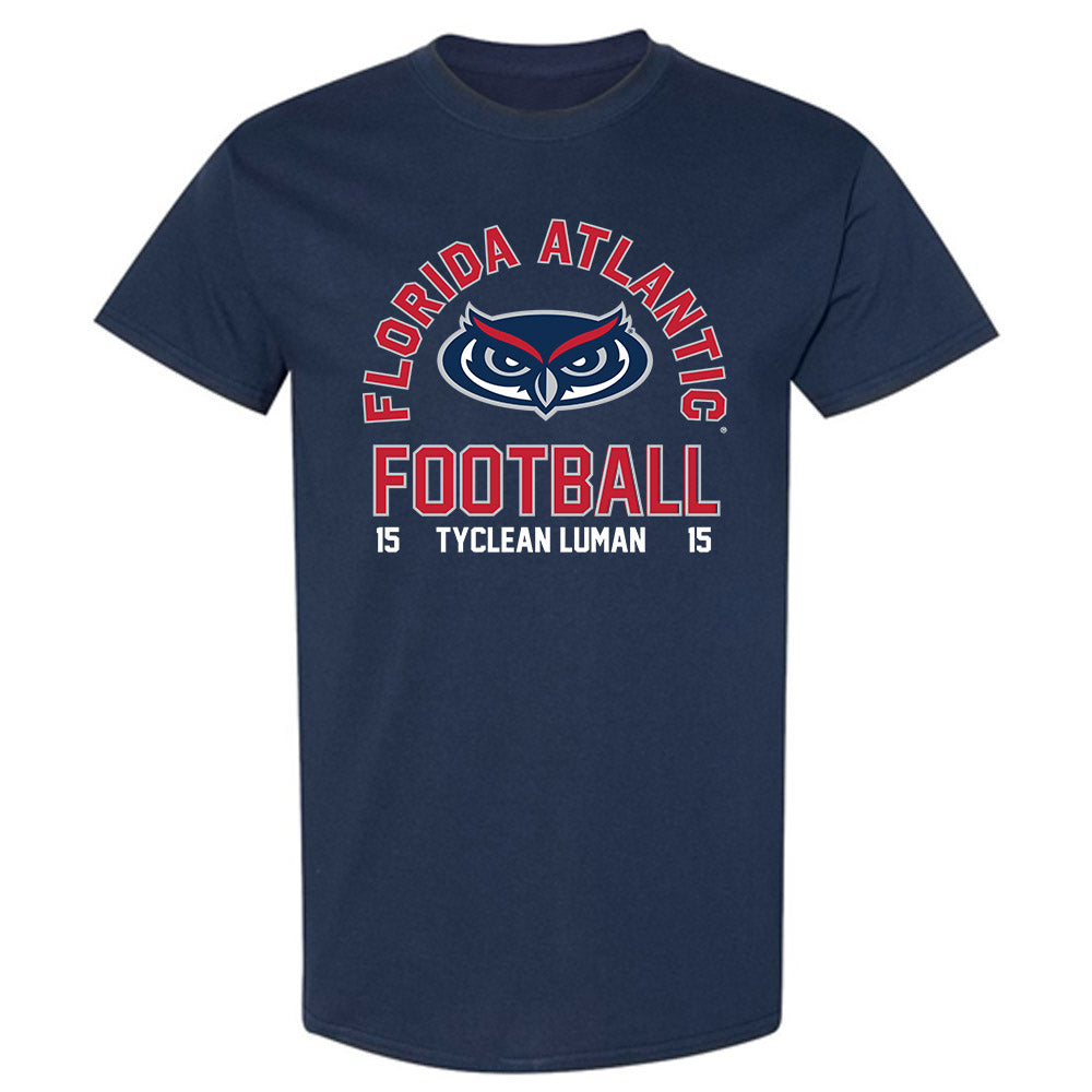 FAU - NCAA Football : Tyclean Luman - T-Shirt-0