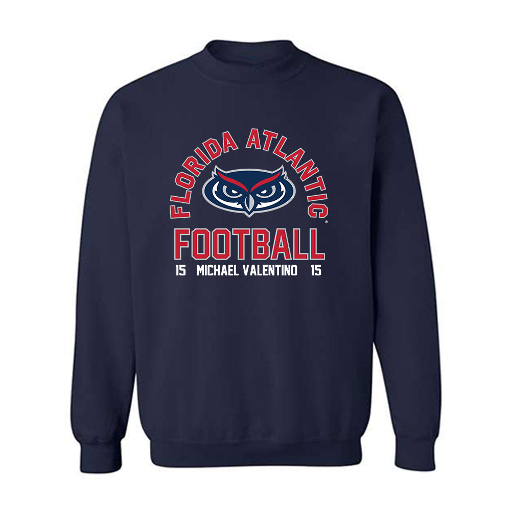 FAU - NCAA Football : Michael Valentino - Crewneck Sweatshirt-0