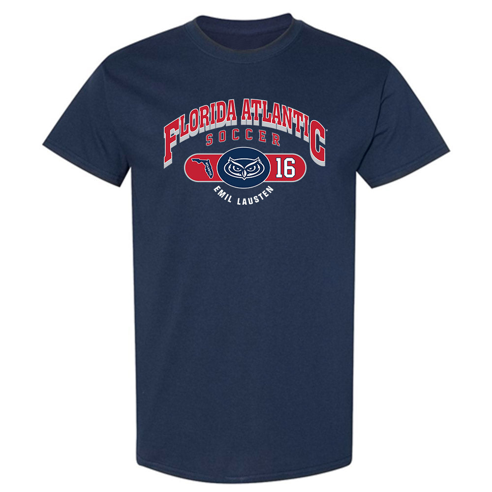 FAU - NCAA Men's Soccer : Emil Lausten - T-Shirt-0