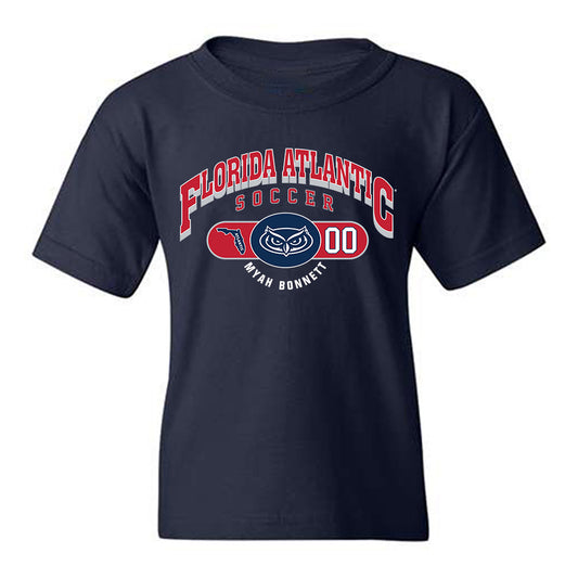 FAU - NCAA Women's Soccer : Myah Bonnett - Youth T-Shirt-0