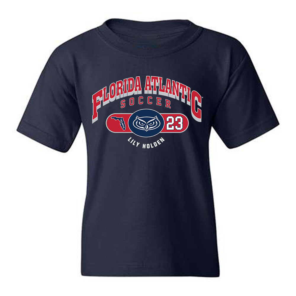 FAU - NCAA Women's Soccer : Lily Holden - Youth T-Shirt-0