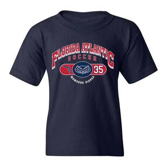 FAU - NCAA Men's Soccer : Mamadou Diarra - Youth T-Shirt-0