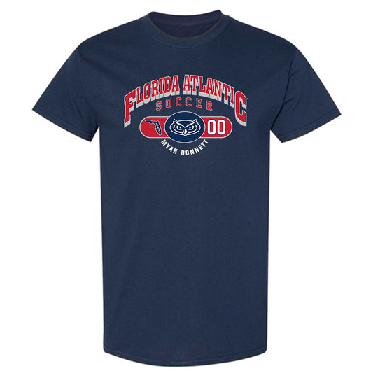 FAU - NCAA Women's Soccer : Myah Bonnett - T-Shirt-0