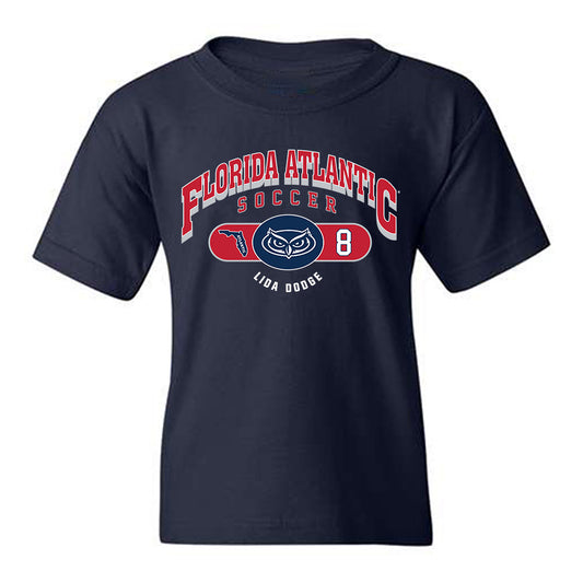 FAU - NCAA Women's Soccer : Lida Dodge - Youth T-Shirt-0