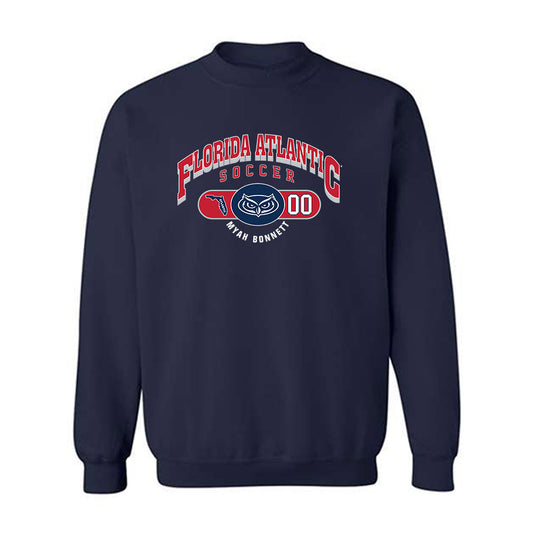 FAU - NCAA Women's Soccer : Myah Bonnett - Crewneck Sweatshirt-0