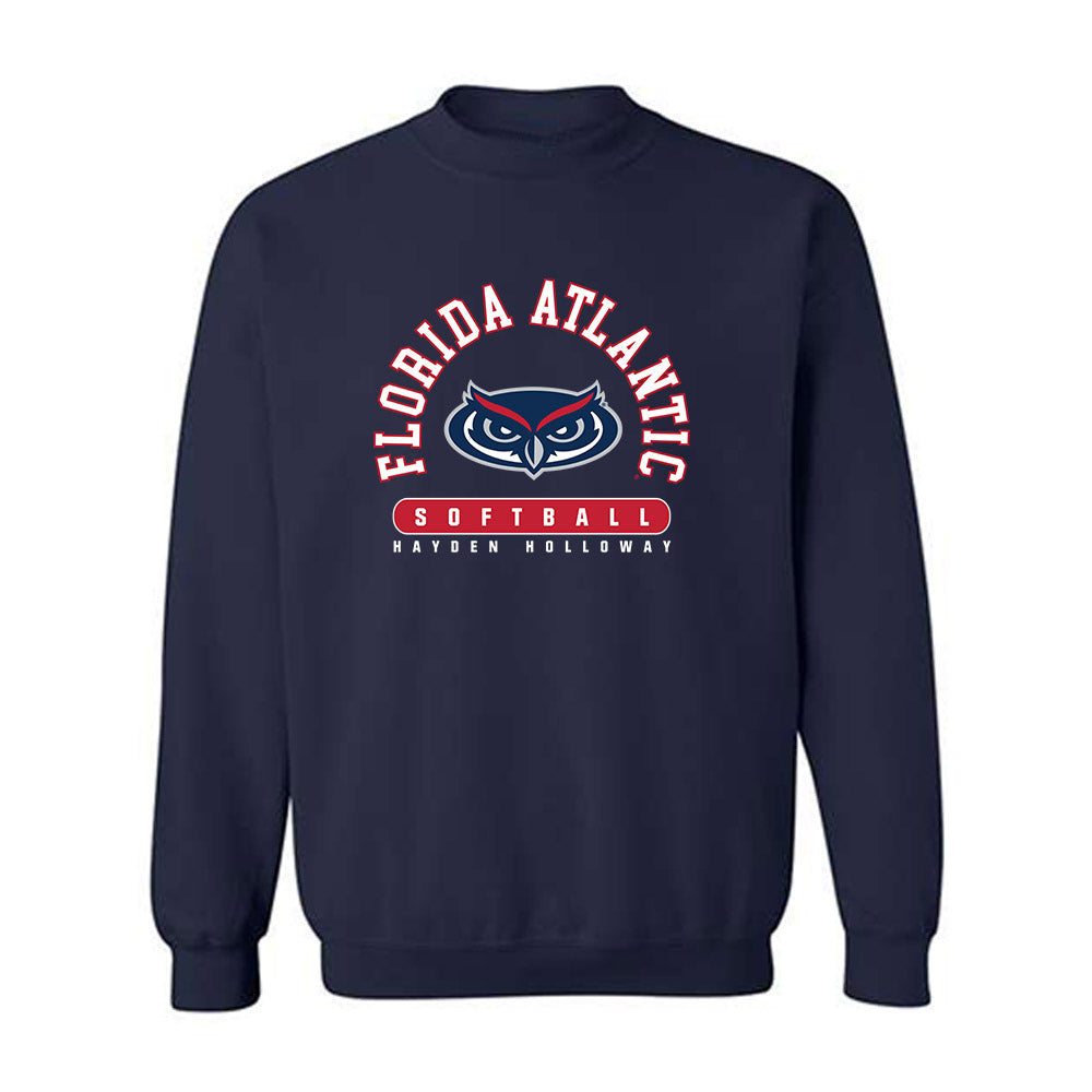 FAU - NCAA Softball : Hayden Holloway - Crewneck Sweatshirt-0