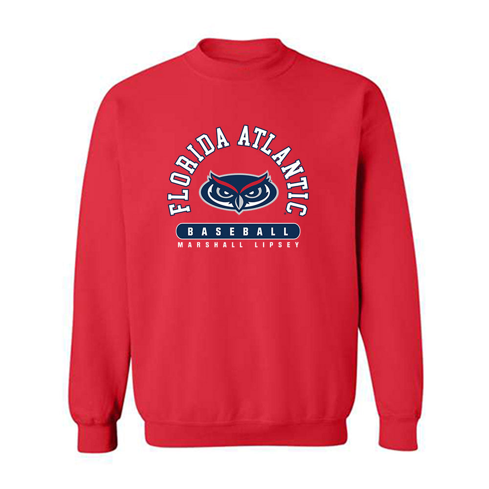 FAU - NCAA Baseball : Marshall Lipsey - Crewneck Sweatshirt-0