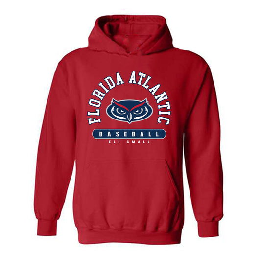 FAU - NCAA Baseball : Eli Small - Hooded Sweatshirt-0