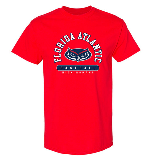 FAU - NCAA Baseball : Nick Romano - T-Shirt-0