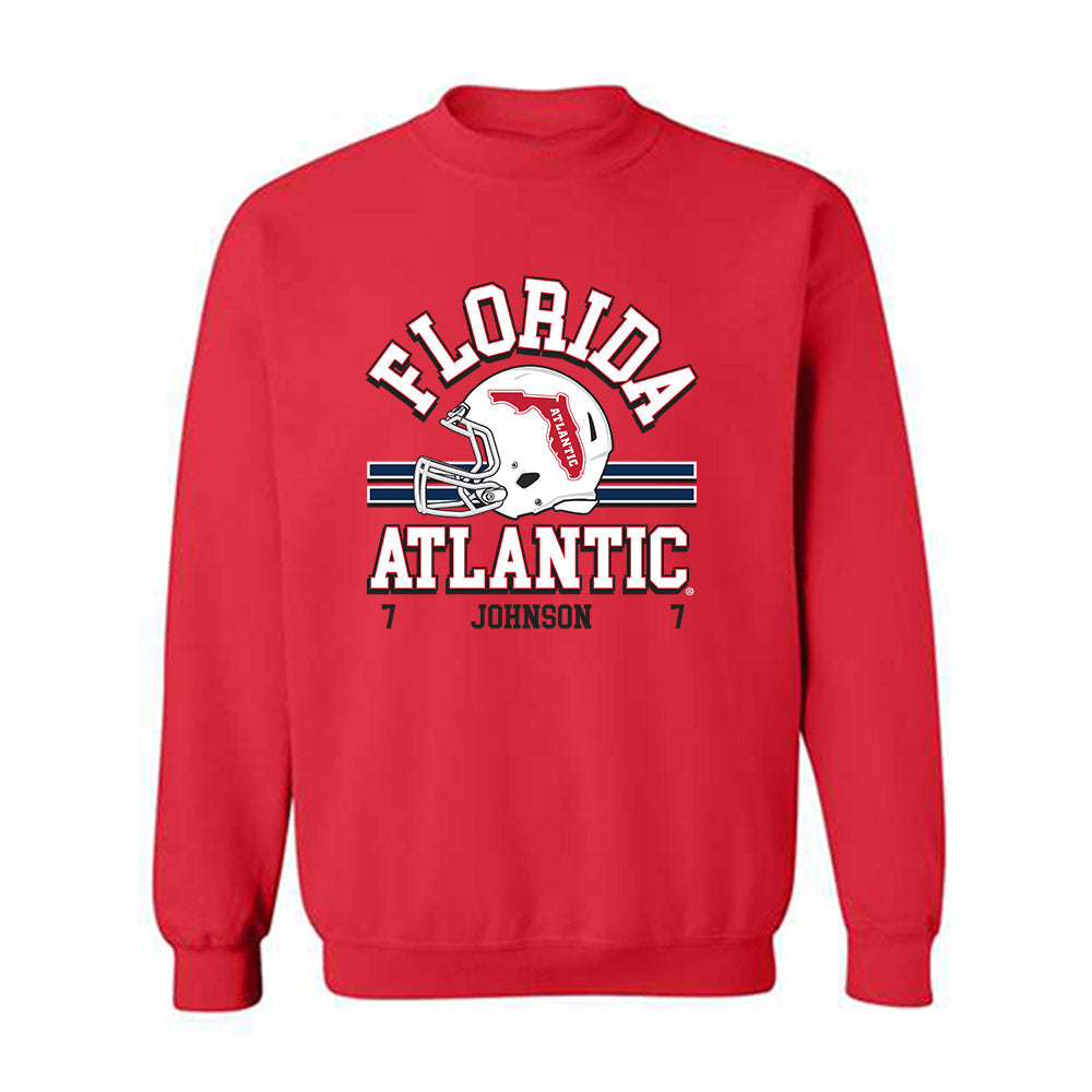 FAU - NCAA Football : Khmari Johnson - Crewneck Sweatshirt-0
