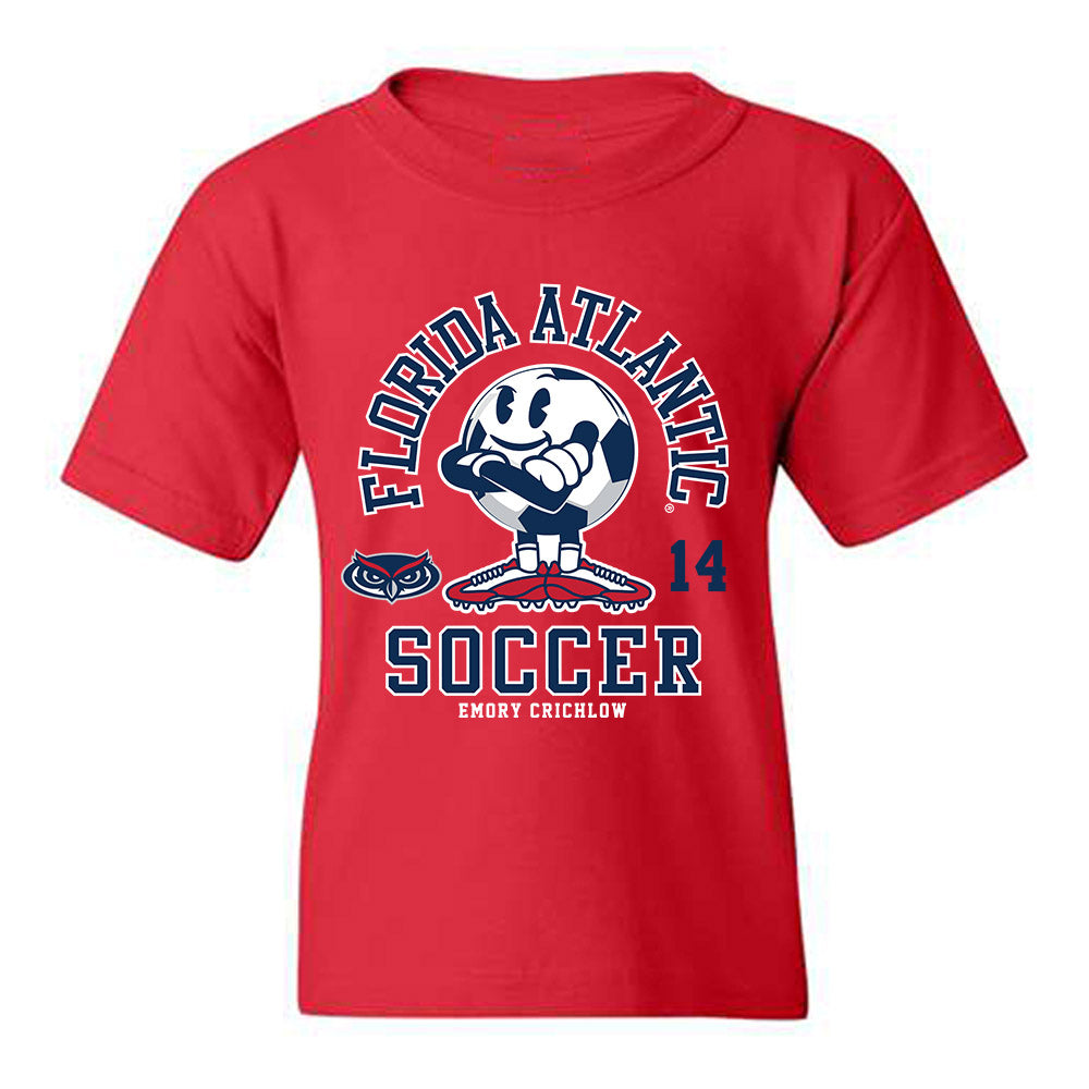 FAU - NCAA Men's Soccer : Emory Crichlow - Youth T-Shirt-0