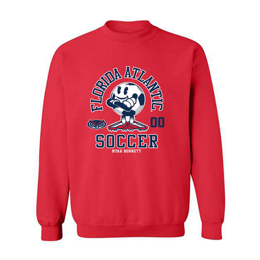 FAU - NCAA Women's Soccer : Myah Bonnett - Crewneck Sweatshirt-0