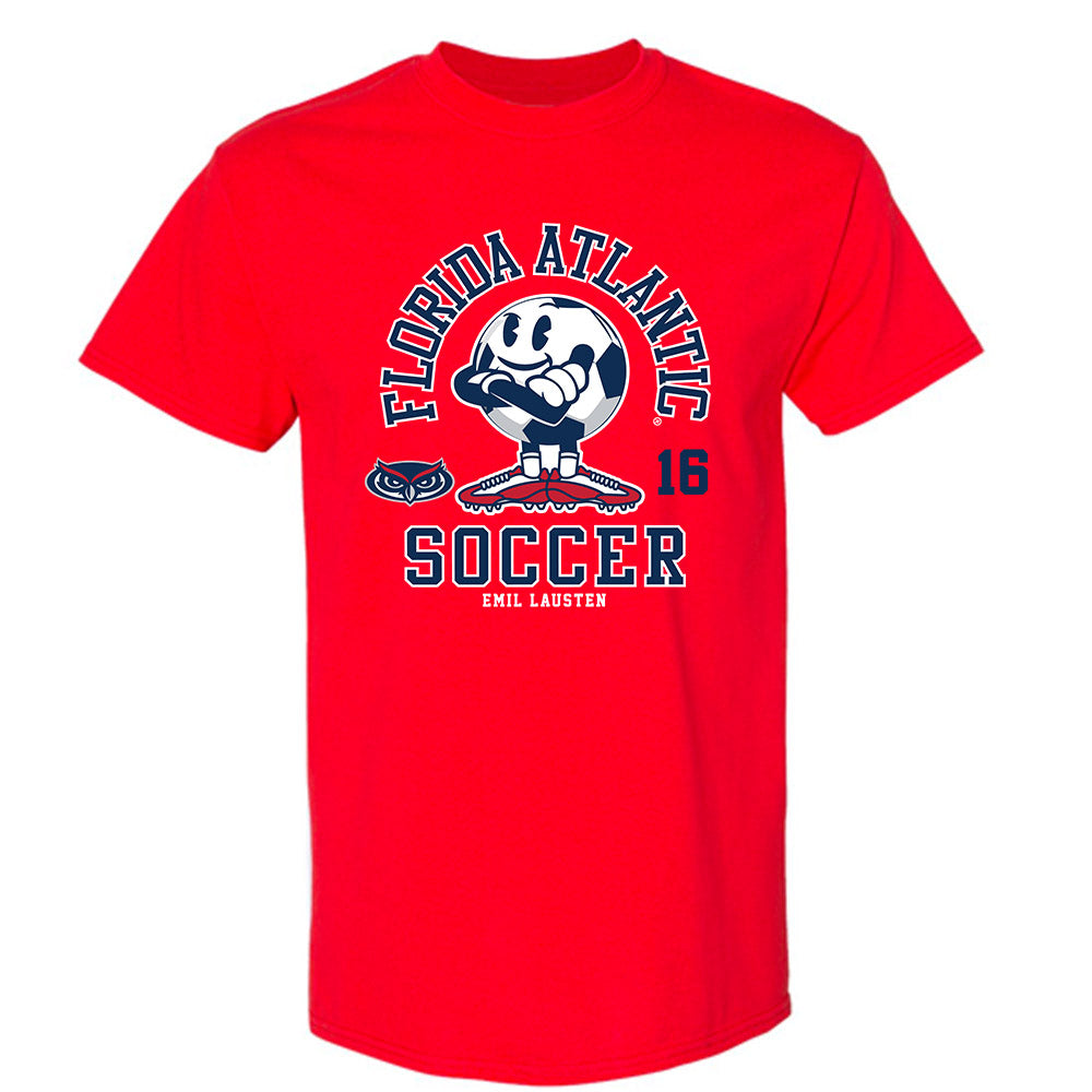 FAU - NCAA Men's Soccer : Emil Lausten - T-Shirt-0