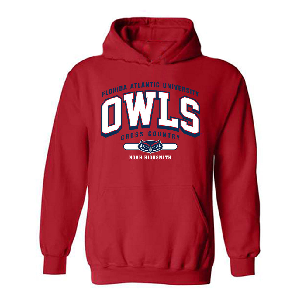 FAU - NCAA Men's Cross Country : Noah Highsmith - Hooded Sweatshirt-0