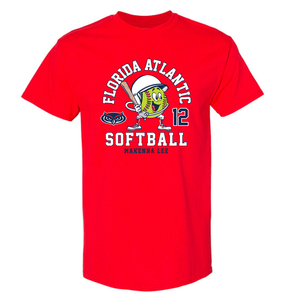 FAU - NCAA Softball : Makenna Lee - T-Shirt-0