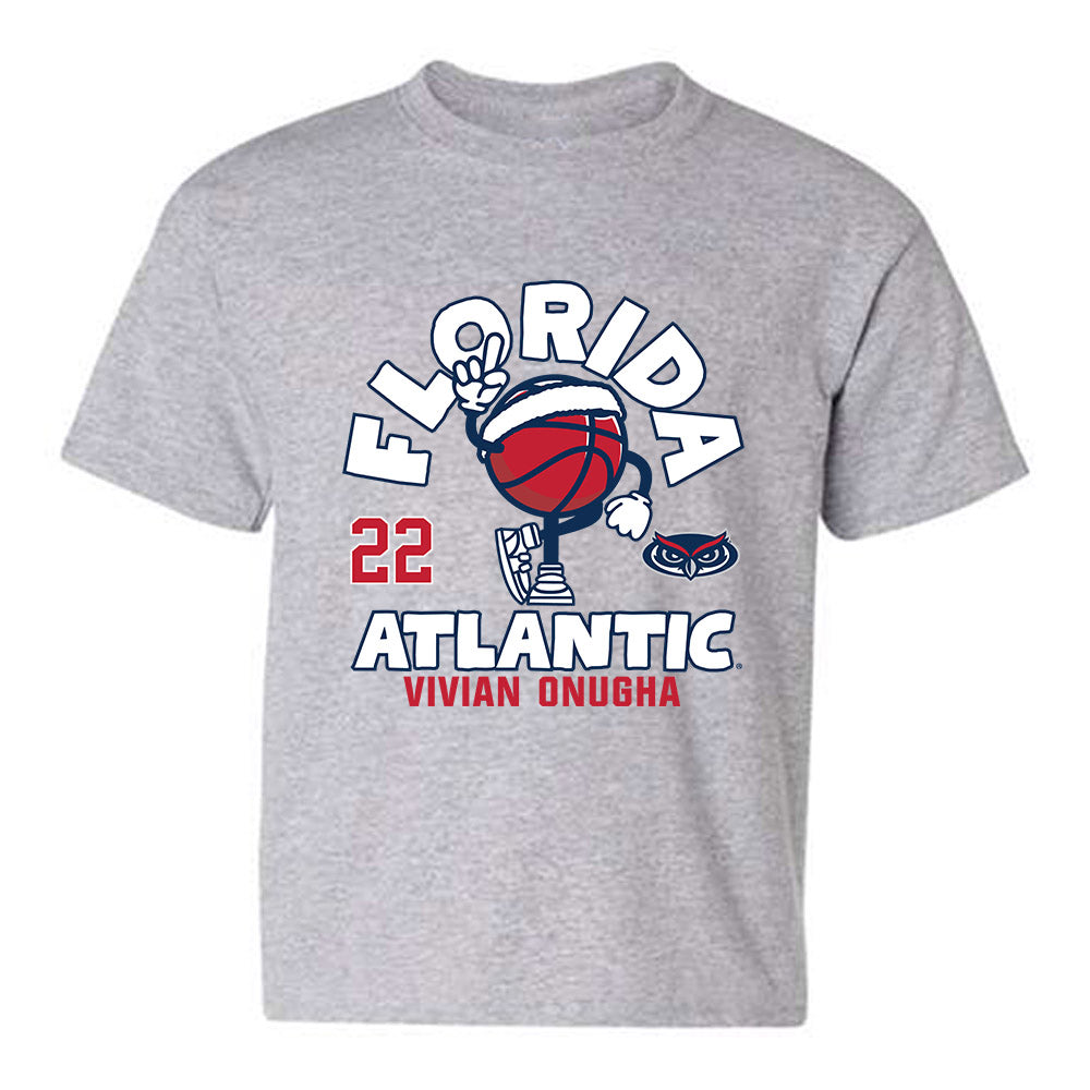 FAU - NCAA Women's Basketball : Vivian Onugha - Youth T-Shirt-0