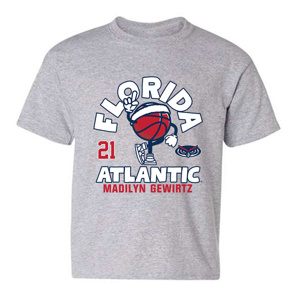 FAU - NCAA Women's Basketball : Madilyn Gewirtz - Youth T-Shirt-0