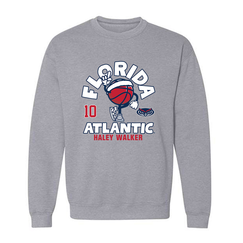 FAU - NCAA Women's Basketball : Haley Walker - Crewneck Sweatshirt-0
