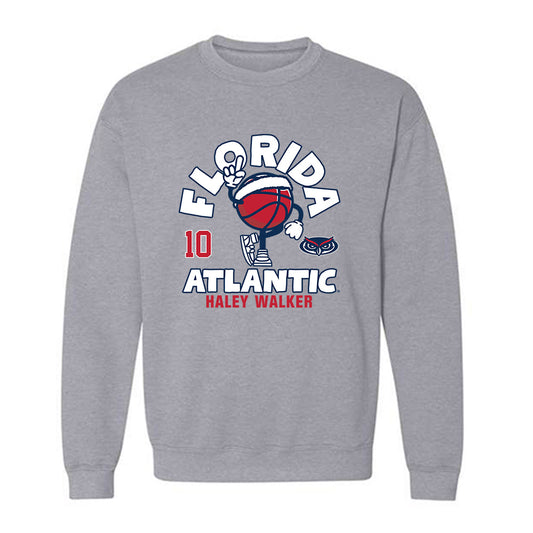 FAU - NCAA Women's Basketball : Haley Walker - Crewneck Sweatshirt-0